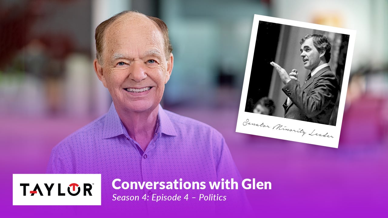 Featured image for article: Conversations with Glen Taylor - S4 E4 - Politics